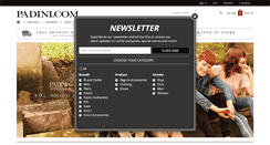 Desktop Screenshot of padini.com